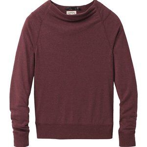 Prana Analia Cozy Up Top Raisin Heather